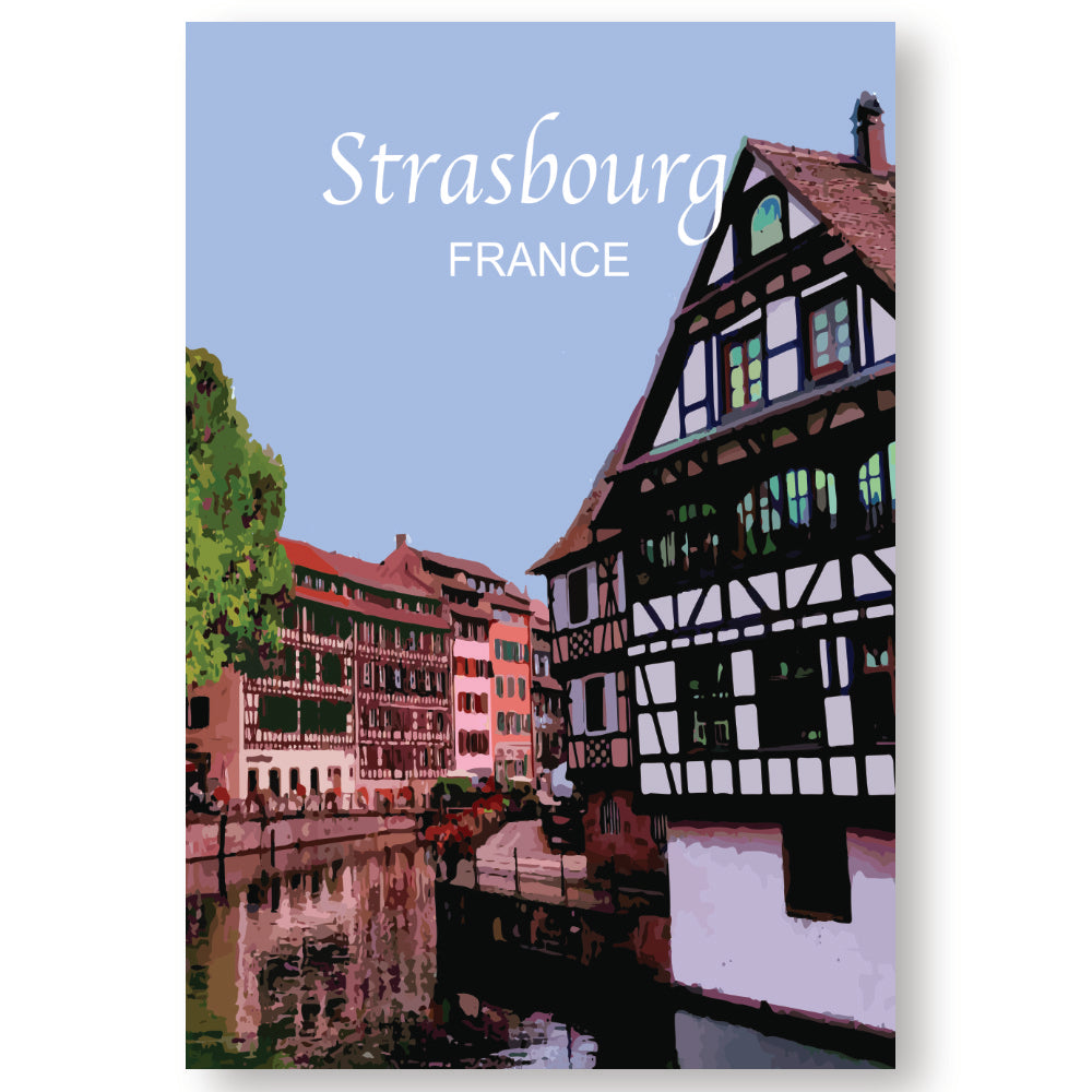 Strasbourg, Alsace | Printable Poster