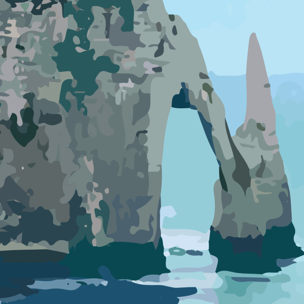 Etretat, Normandy | Printable Poster