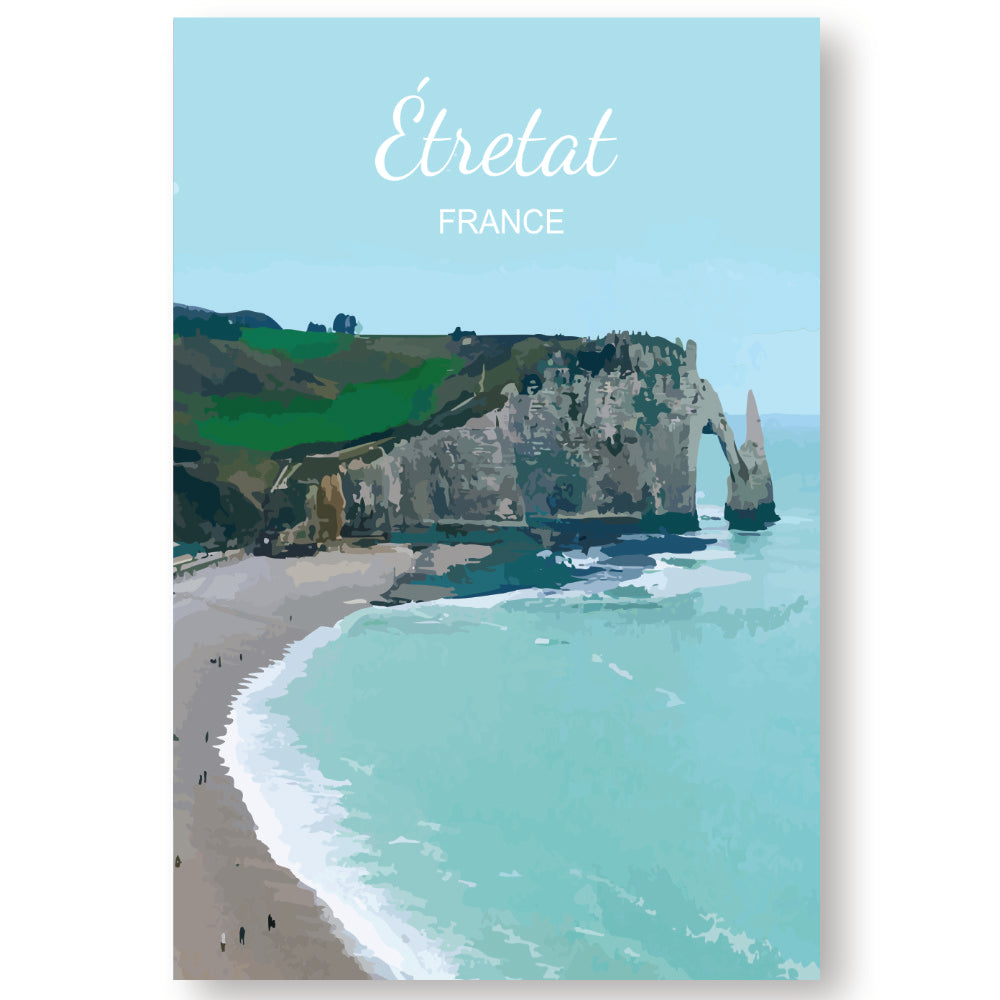 Etretat, Normandy | Printable Poster