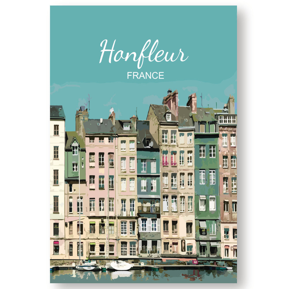 Honfleur, Normandy | Printable Poster