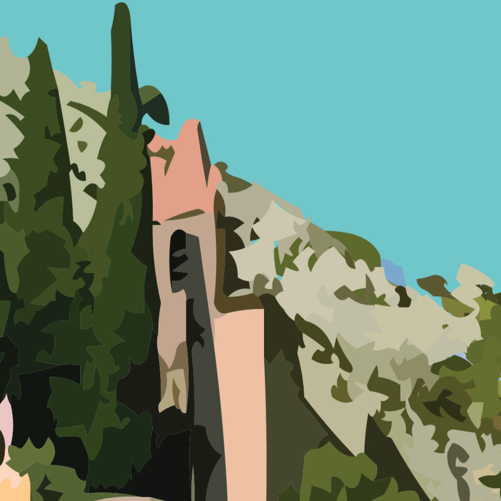 Moustiers Sainte Marie, Provence | Printable Poster