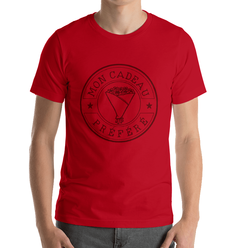 Mon Cadeau Préféré T-shirt - Men's T-Shirt from Ainsi Hardi Paris France