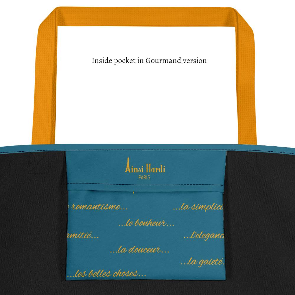 Golden heart | Tote Bag - Tote bag from Ainsi Hardi Paris France