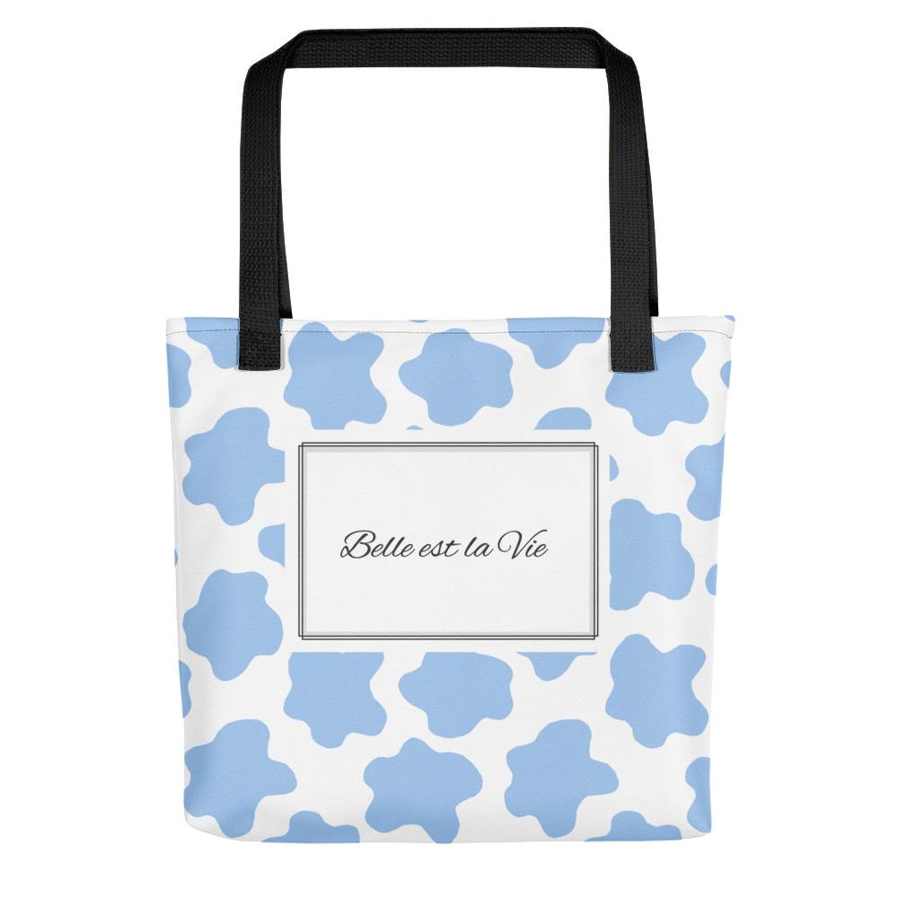 Life is Beautiful | Blue Tote bag - Tote bag from Ainsi Hardi Paris France