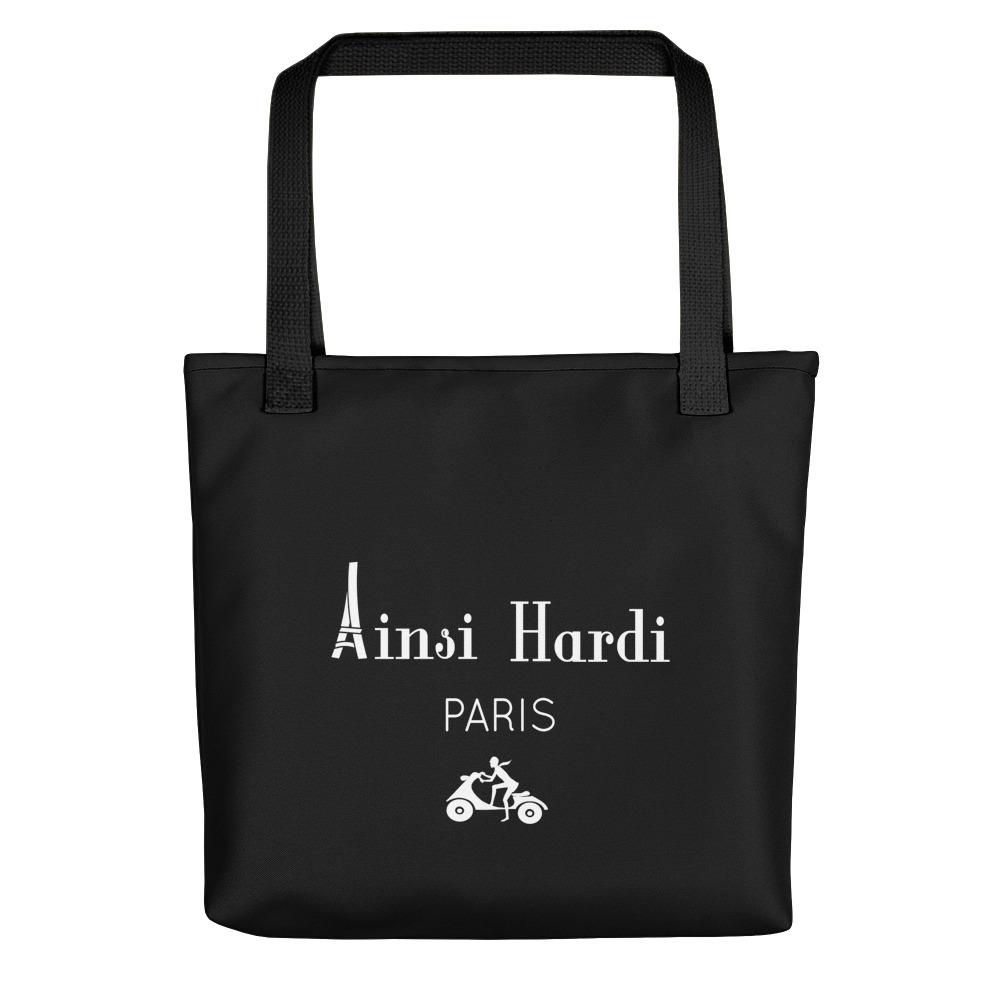 Parisian Black | Tote bag - Tote bag from Ainsi Hardi Paris France