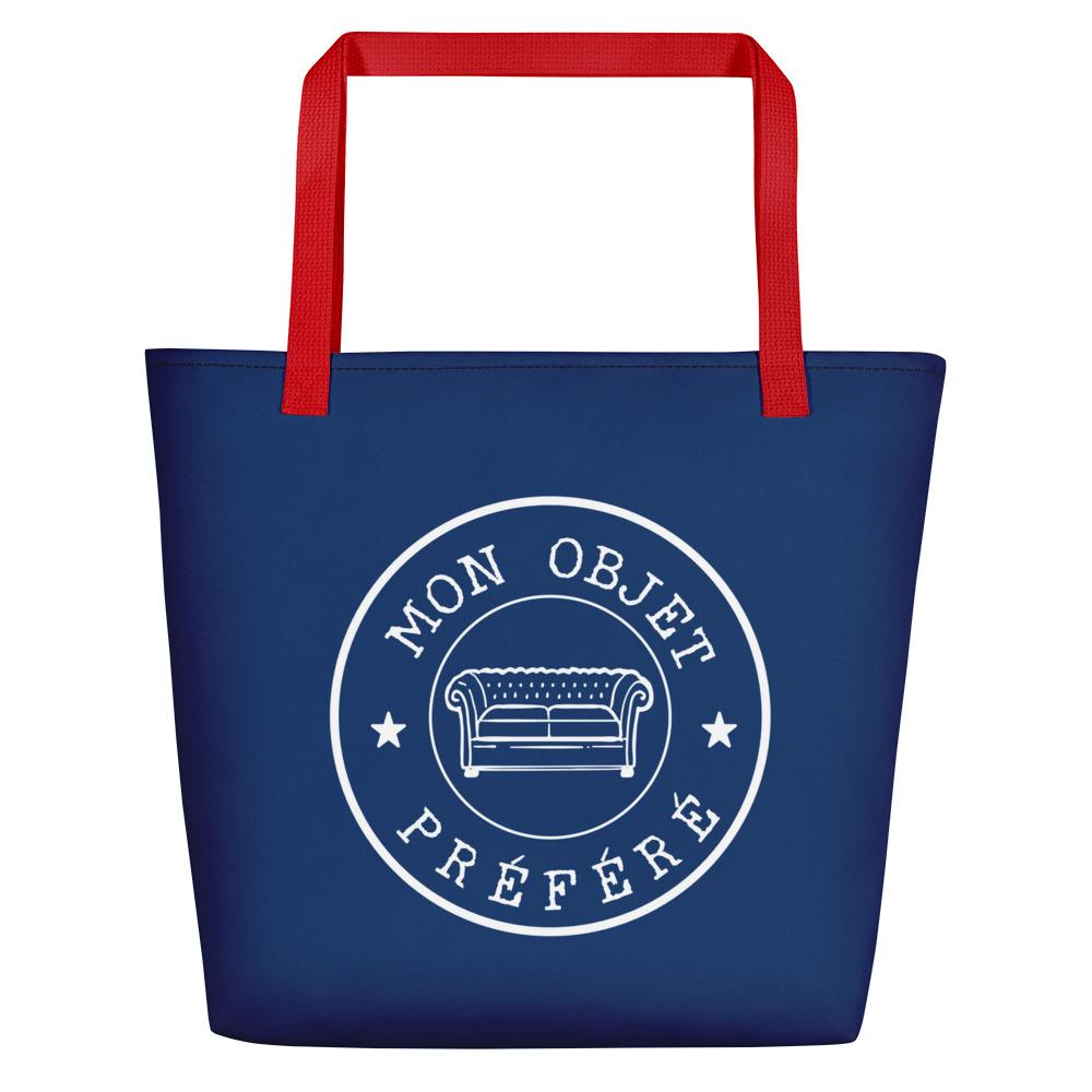 My Favorite Couch | Tote Bag - Tote bag from Ainsi Hardi Paris France