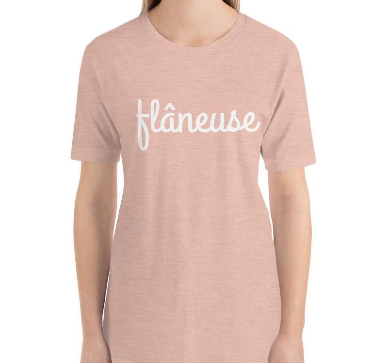 Wandering Flâneuse T-Shirt - Women's T-shirt from Ainsi Hardi Paris France
