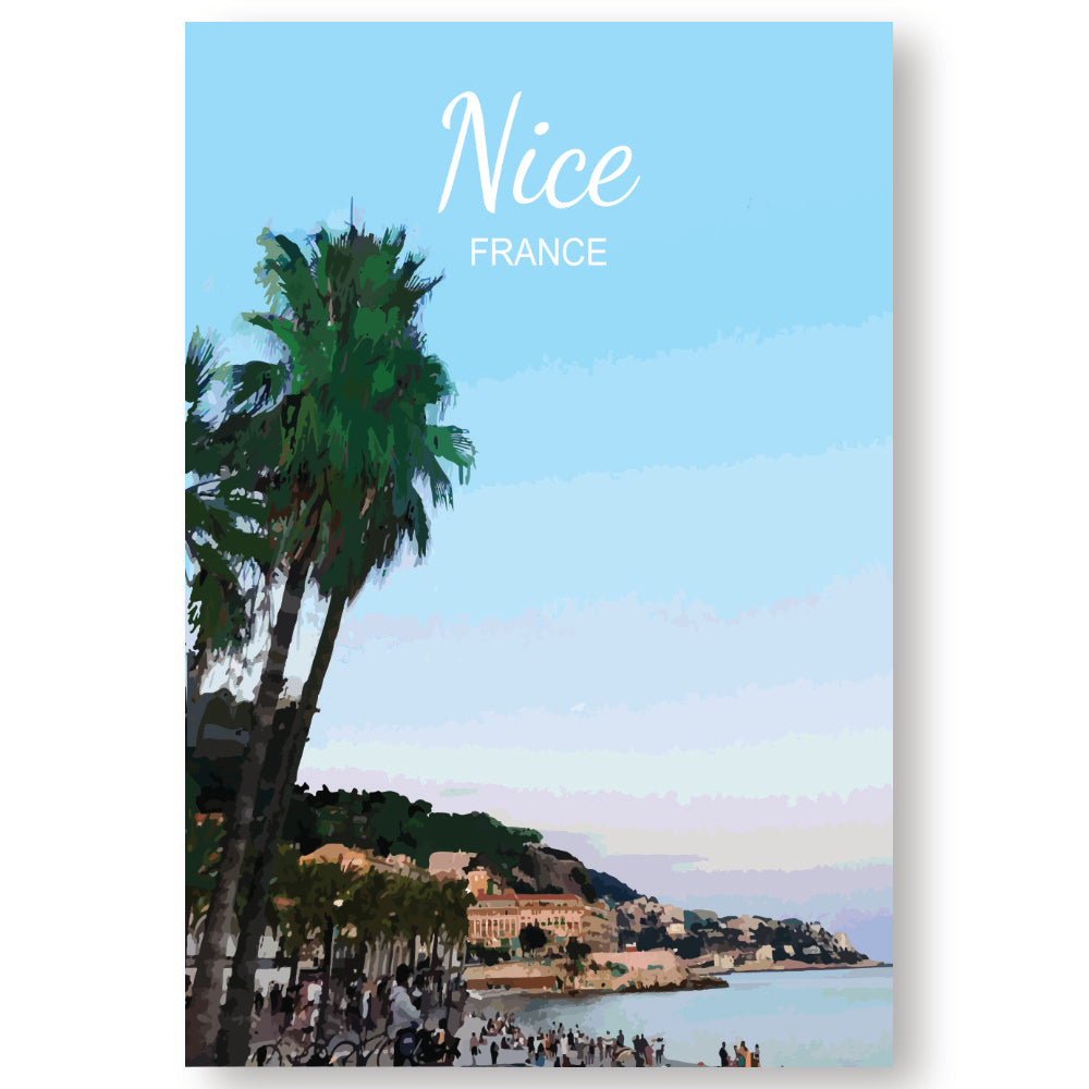 Nice, French Riviera | Affiche imprimable