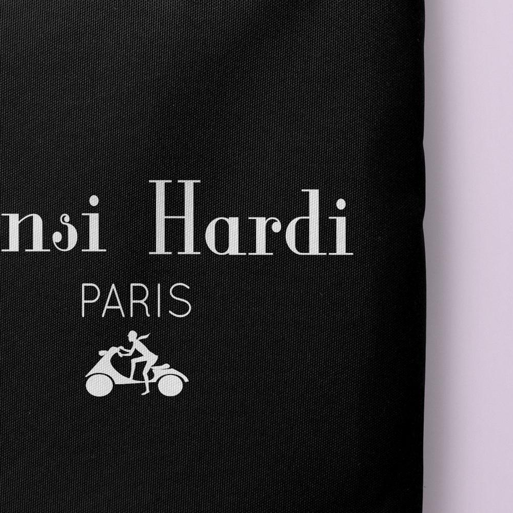 Parisian Black | Tote bag - Tote bag from Ainsi Hardi Paris France