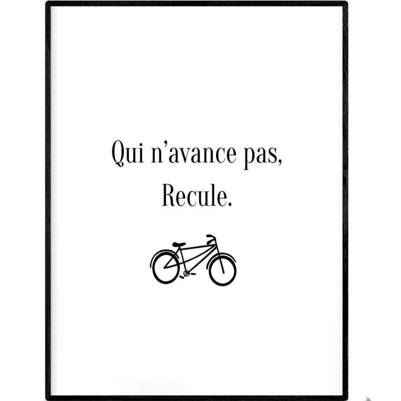 Going backwards | Printable Poster - Poster from Ainsi Hardi Paris France