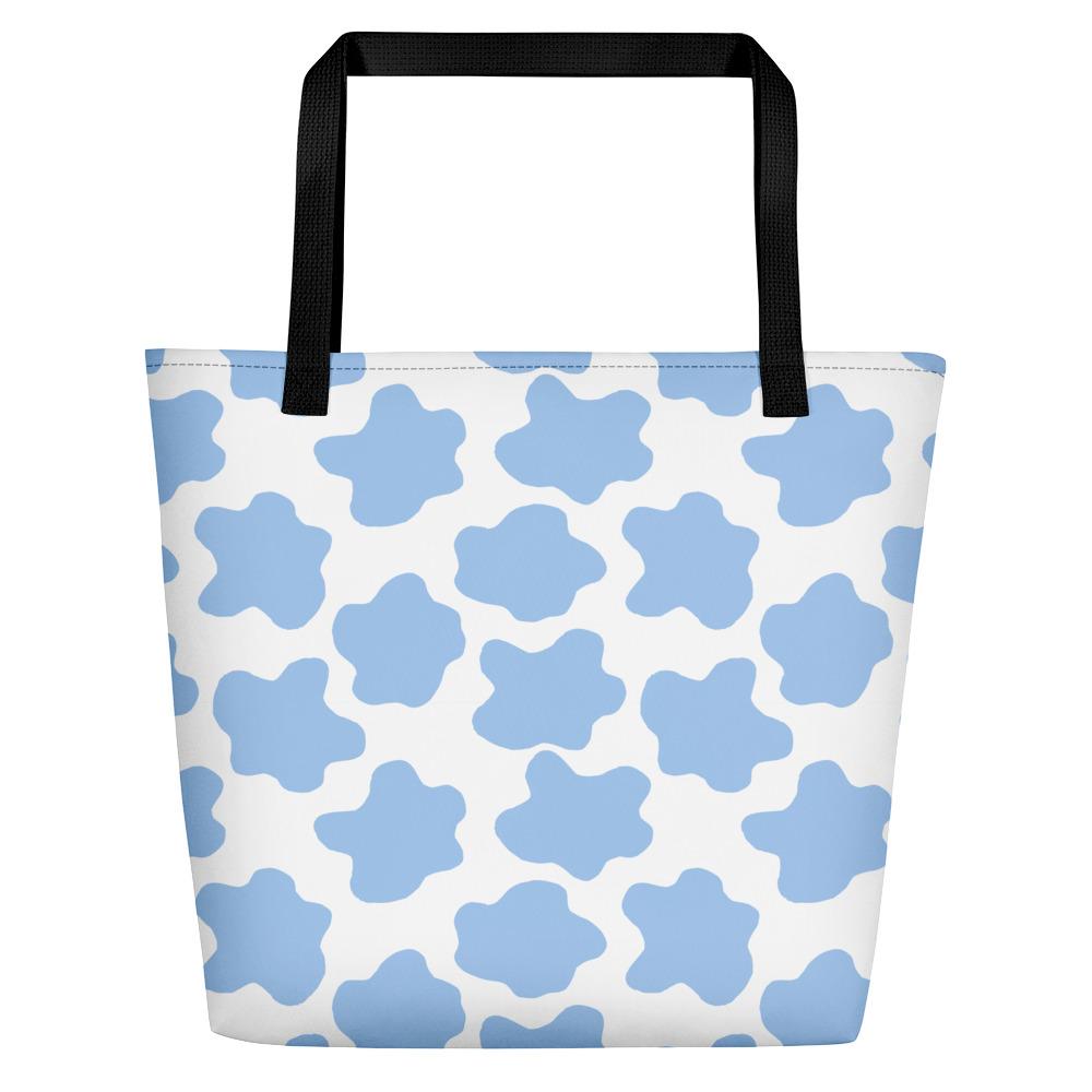 Life is Beautiful | Blue Tote bag - Tote bag from Ainsi Hardi Paris France