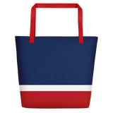 Red, White, and Blue | Tote bag - Tote bag from Ainsi Hardi Paris France