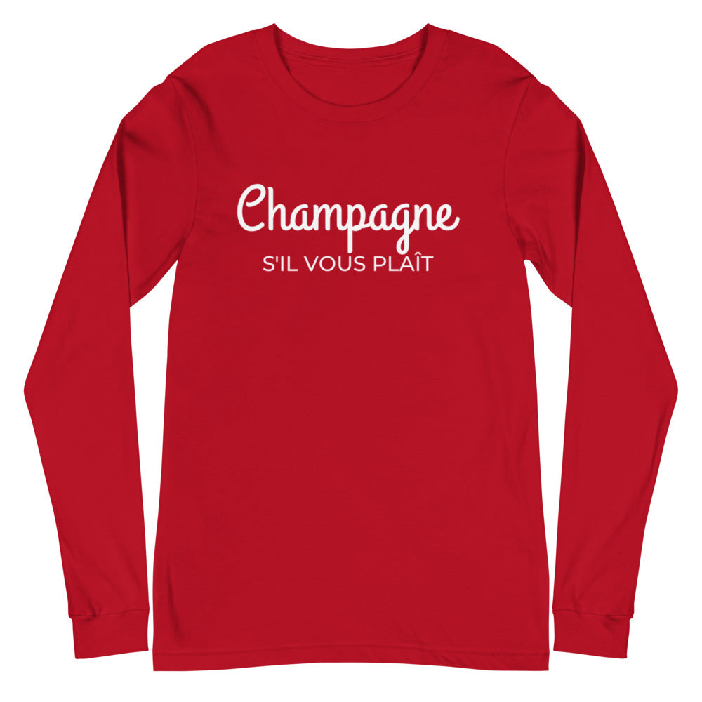 Champagne | T-shirt Femme à manches longues