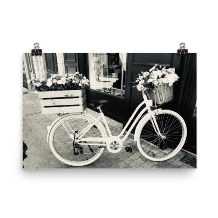 Antique Bicycle | Photography Print - Poster from Ainsi Hardi Paris France