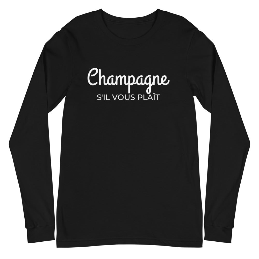 Champagne | T-shirt Femme à manches longues