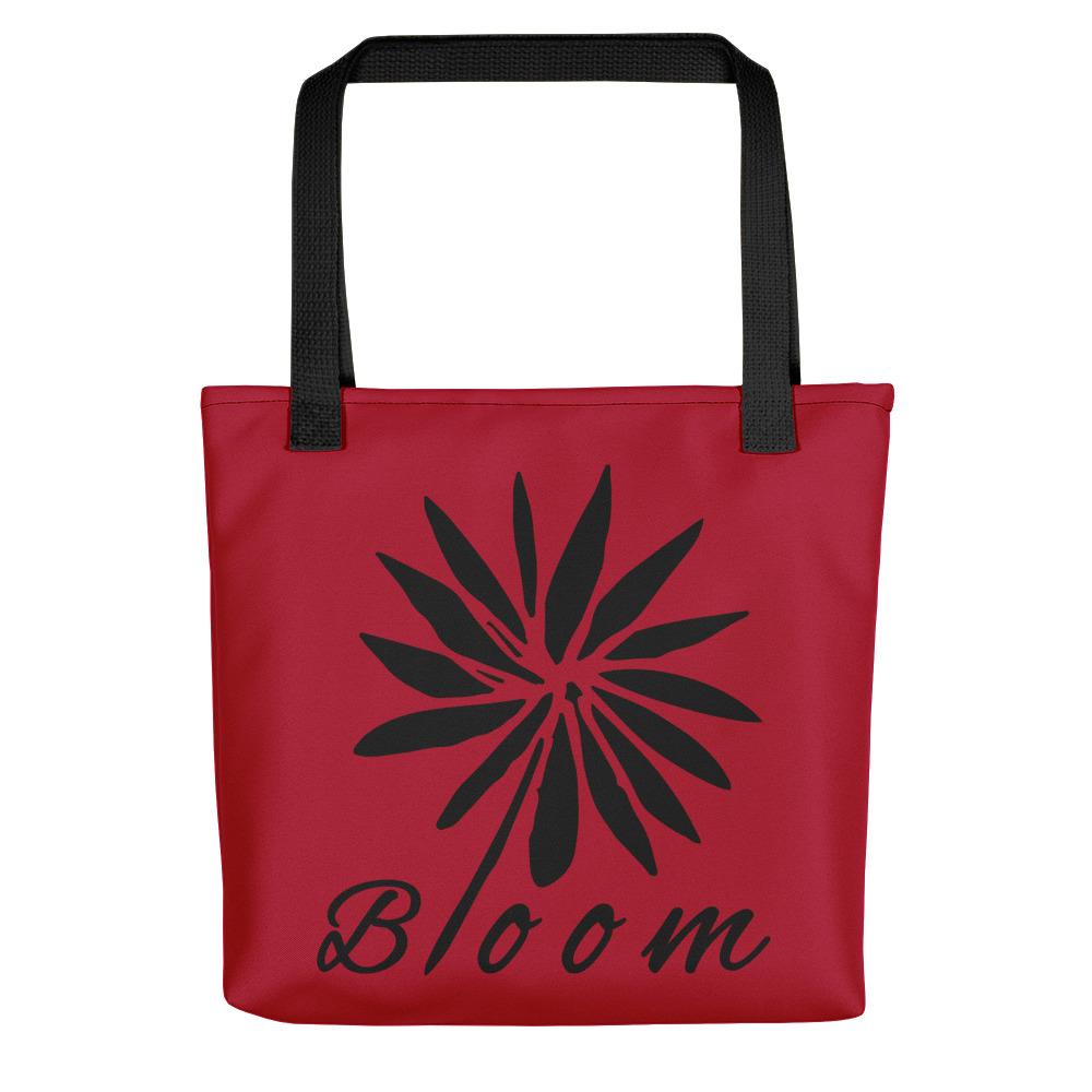 Bloom Bud Red | Tote Bag - Tote bag from Ainsi Hardi Paris France