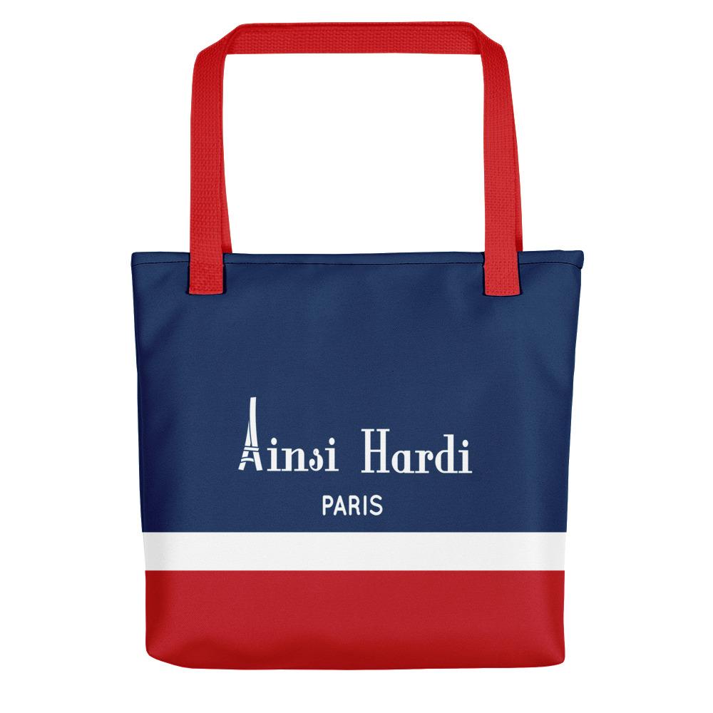 Red, White, and Blue | Tote bag - Tote bag from Ainsi Hardi Paris France