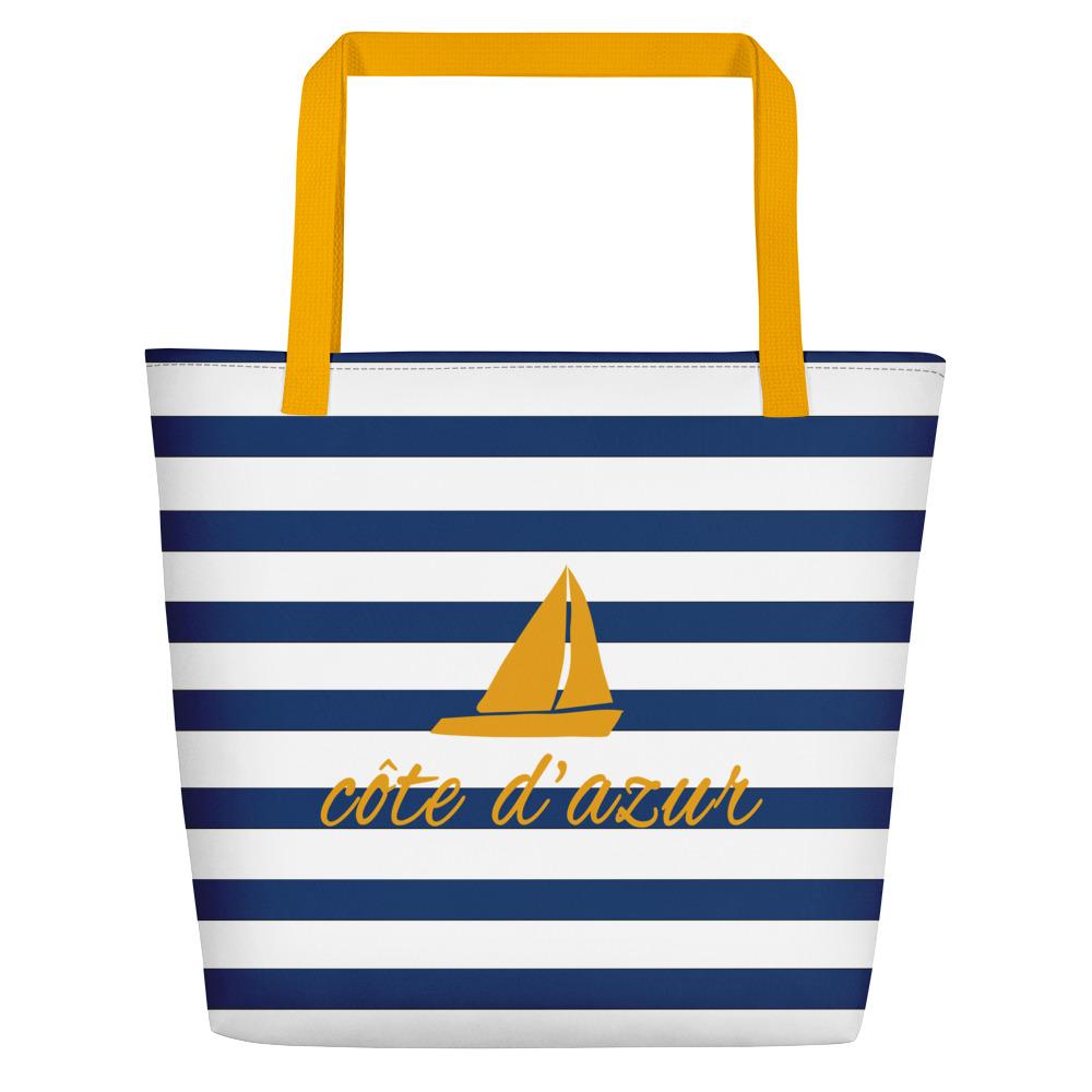 Côte d'Azur | Tote Bag - Tote bag from Ainsi Hardi Paris France