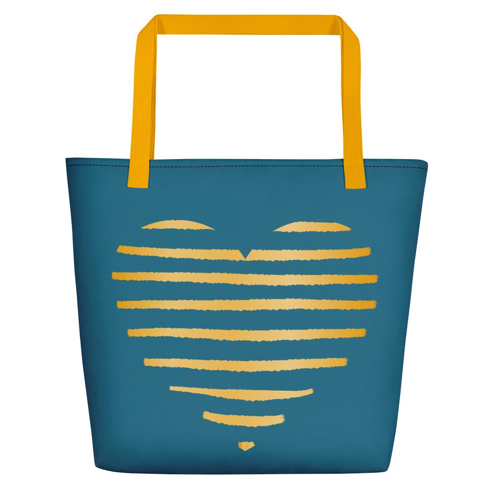 Golden heart | Tote Bag - Tote bag from Ainsi Hardi Paris France