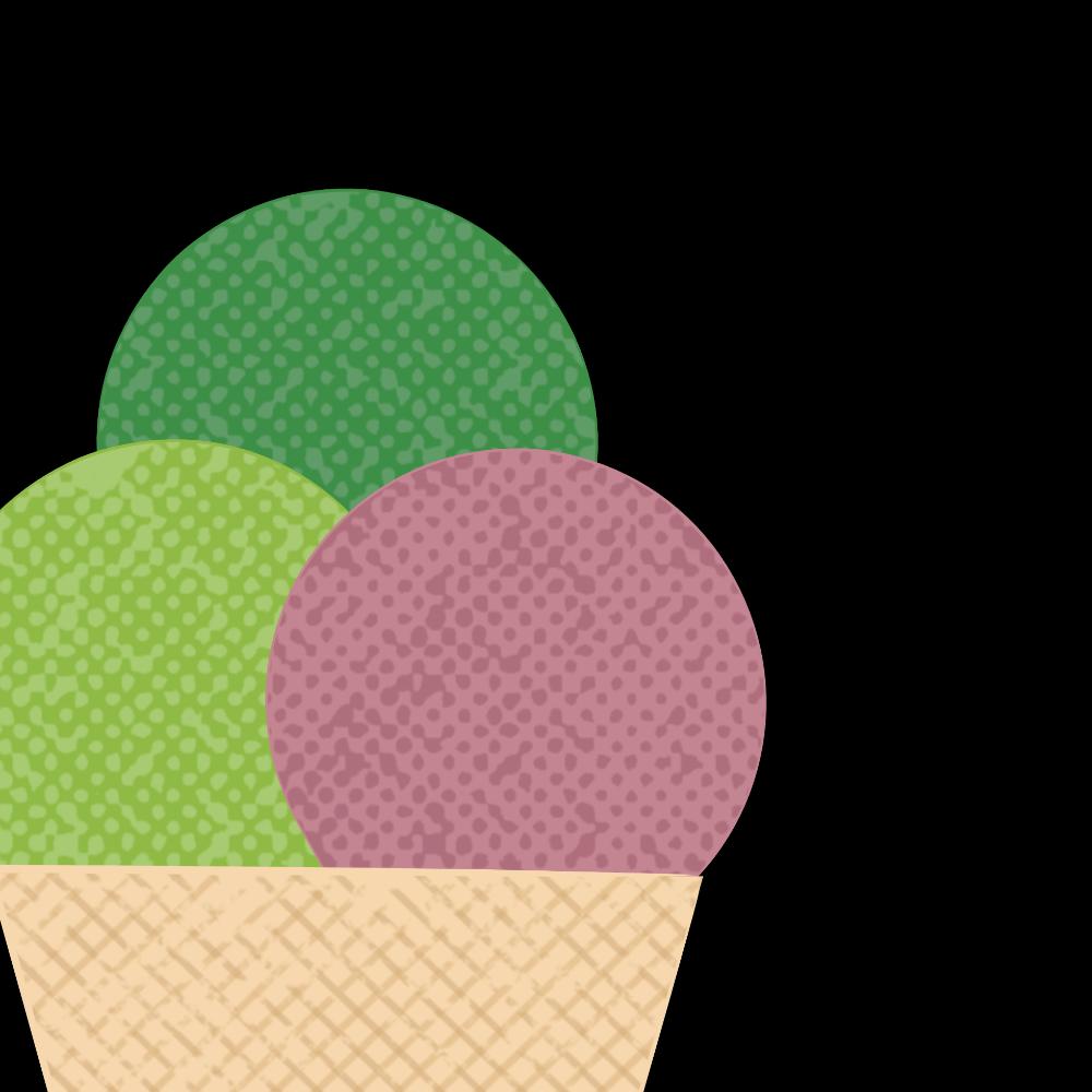 Ice Cream Day | Giclée Art Print - Poster from Ainsi Hardi Paris France