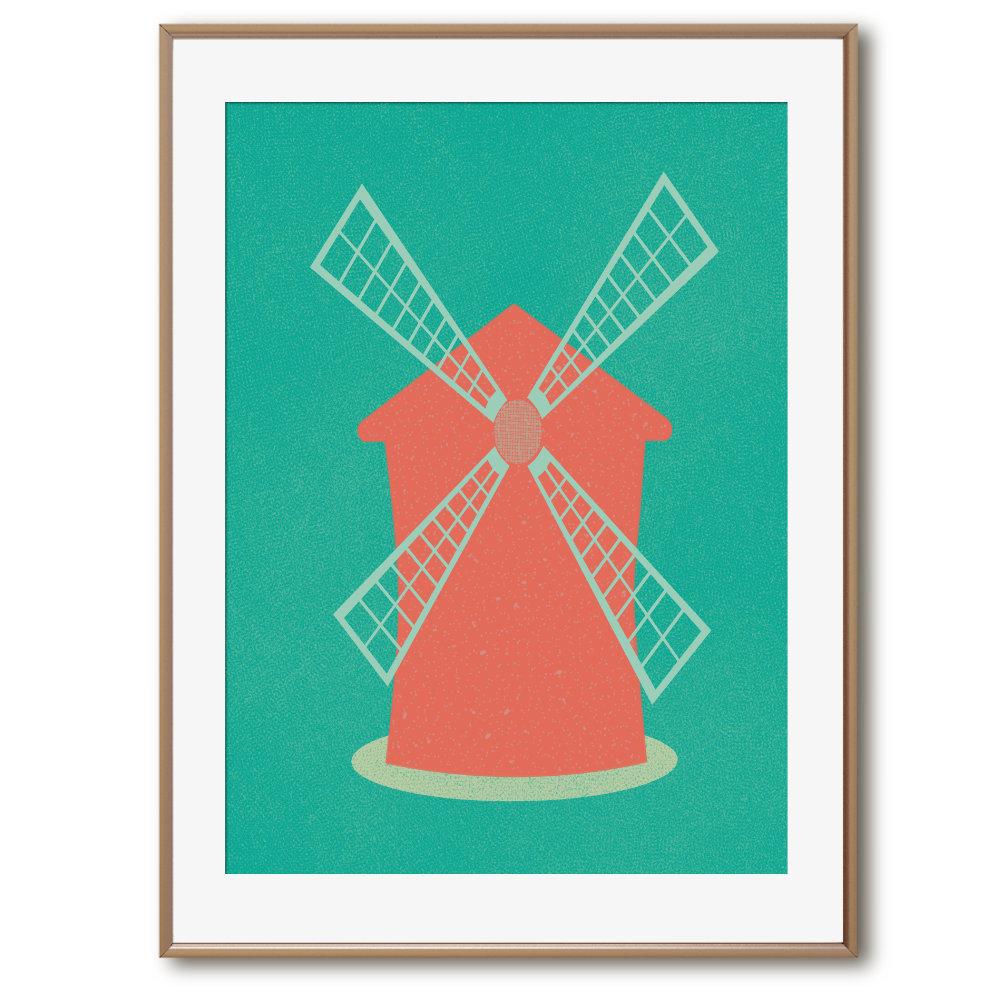 Moulin Rouge | Giclée Print - Poster from Ainsi Hardi Paris France