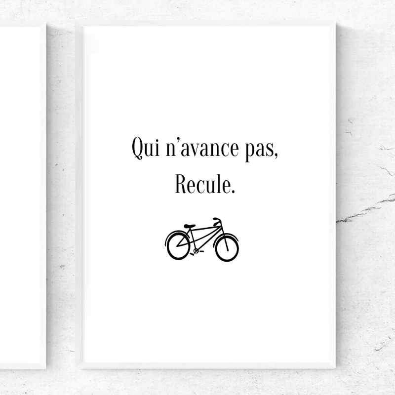 Going backwards | Printable Poster - Poster from Ainsi Hardi Paris France