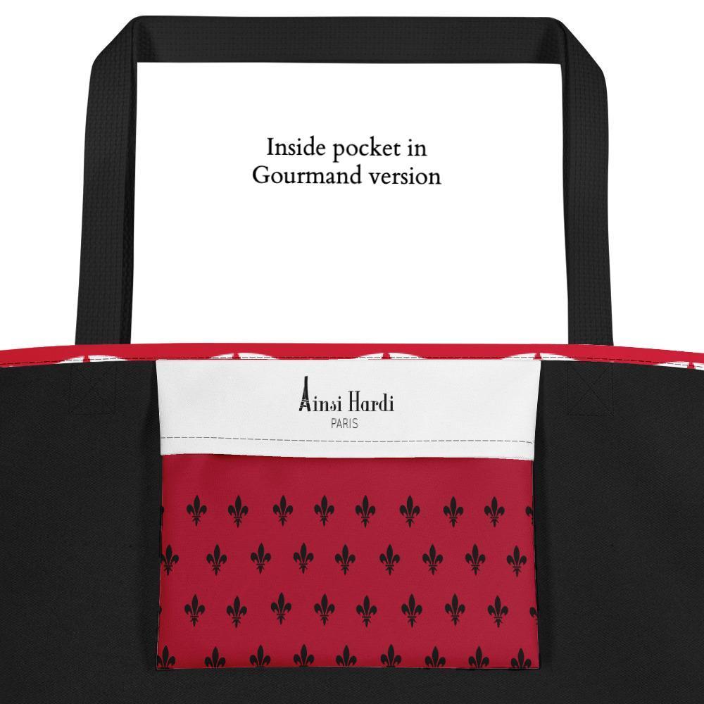 Anais Red | Tote Bag - Tote bag from Ainsi Hardi Paris France